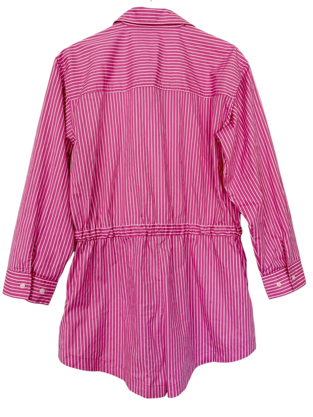 Pistola Amelie Romper in Carnation Pink Stripe Size M - Picture 12 of 13